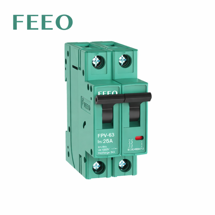 Interruptor Termomagnético 2P 16A 800VDC | Protección para Sistemas Solares