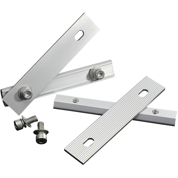 Kit de Empalme para Rieles 100 mm | Conector Solar Resistente