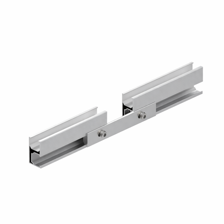 Kit de Empalme para Rieles 100 mm | Conector Solar Resistente