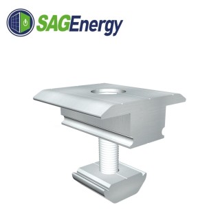 Abrazadera intermedia ajustable