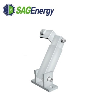 Soporte trasero para rieles ajustable (15/30º)