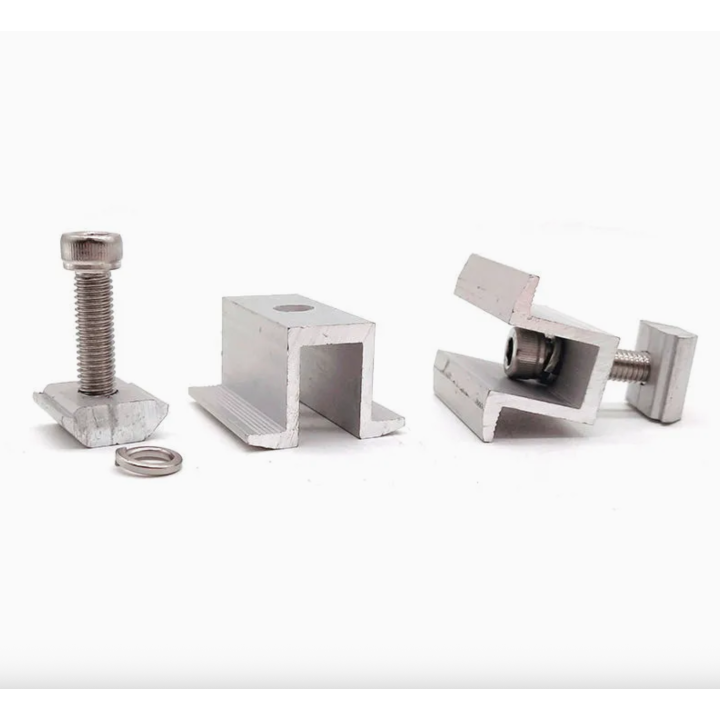 Abrazadera intermedia ajustable